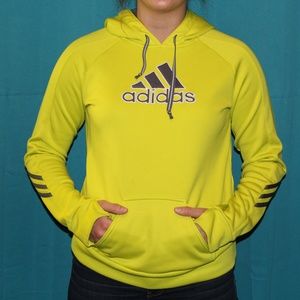 Neon Adidas Hoodie